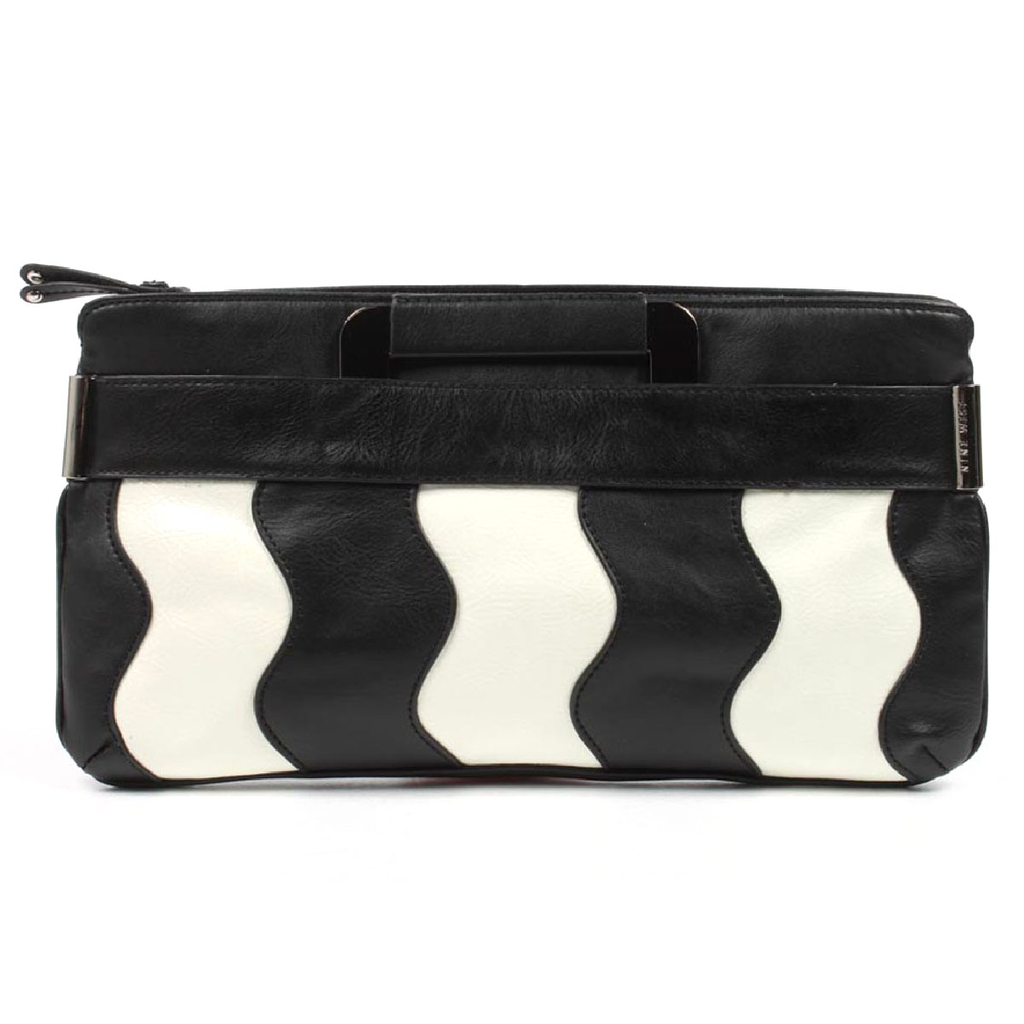 Bolso de mano Nine West para mujer 236501 NEGRO BLANCO
