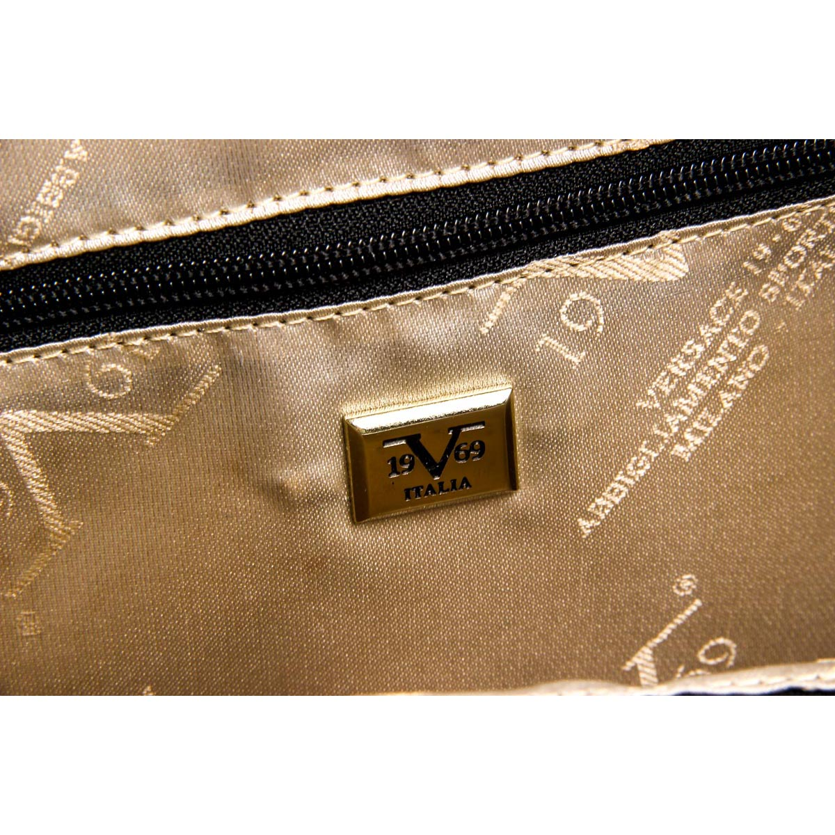 Bolso de mano para mujer V 1969 Italia V1969002 NEGRO