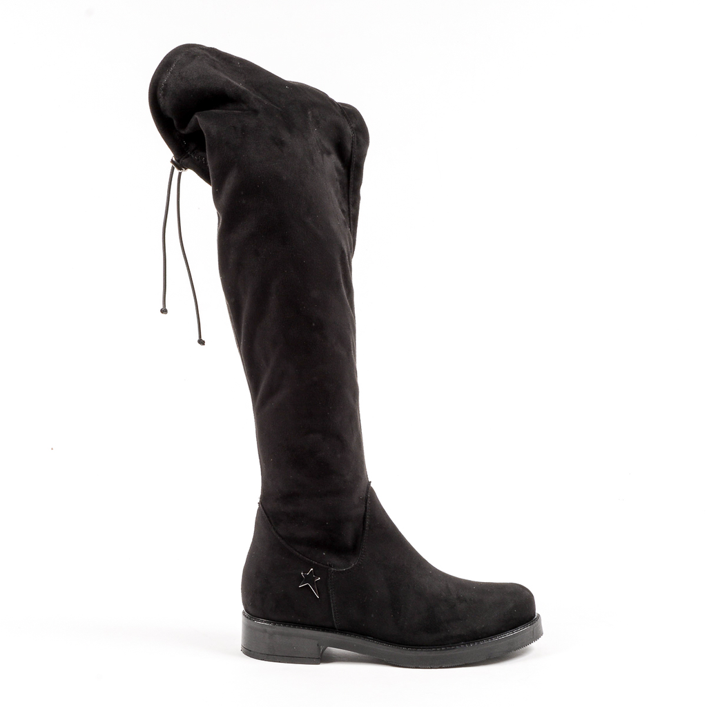 Andrew Charles Womens High Boot Black BRODY