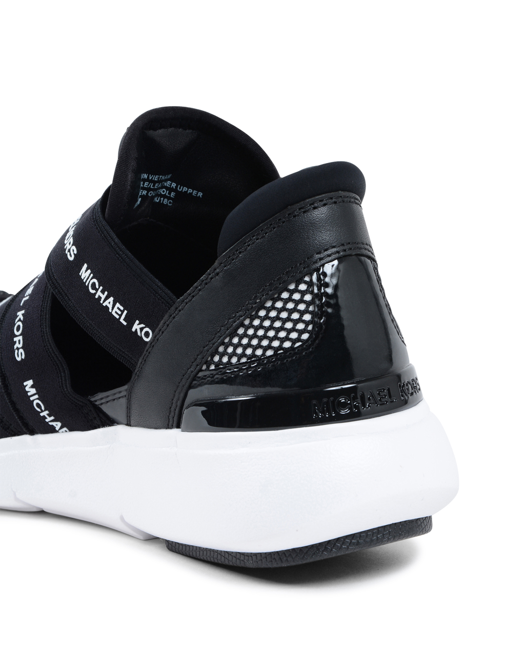 Zapatillas Michael Kors para mujer doradas y negras SULLY