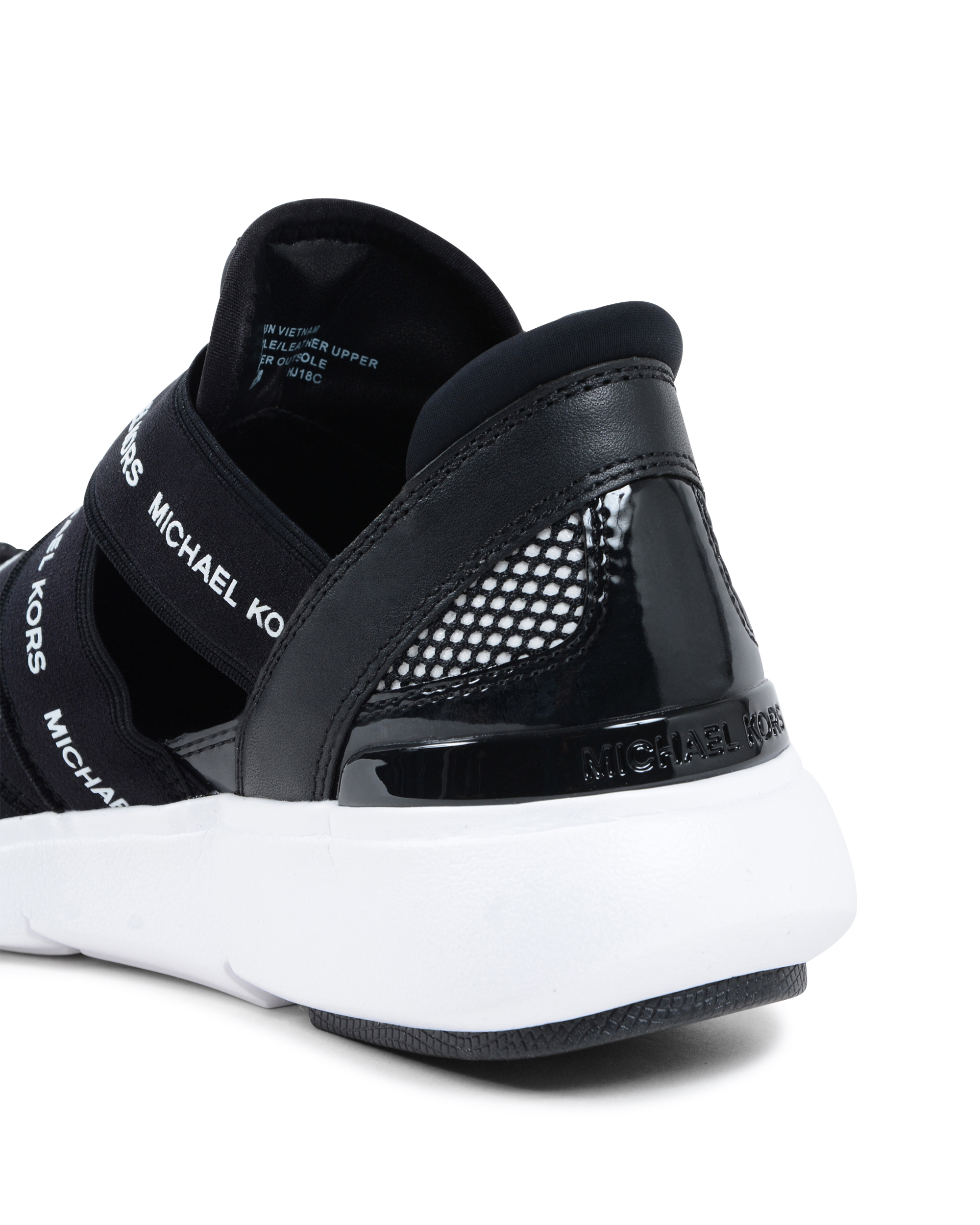 Zapatillas Michael Kors para mujer doradas y negras SULLY