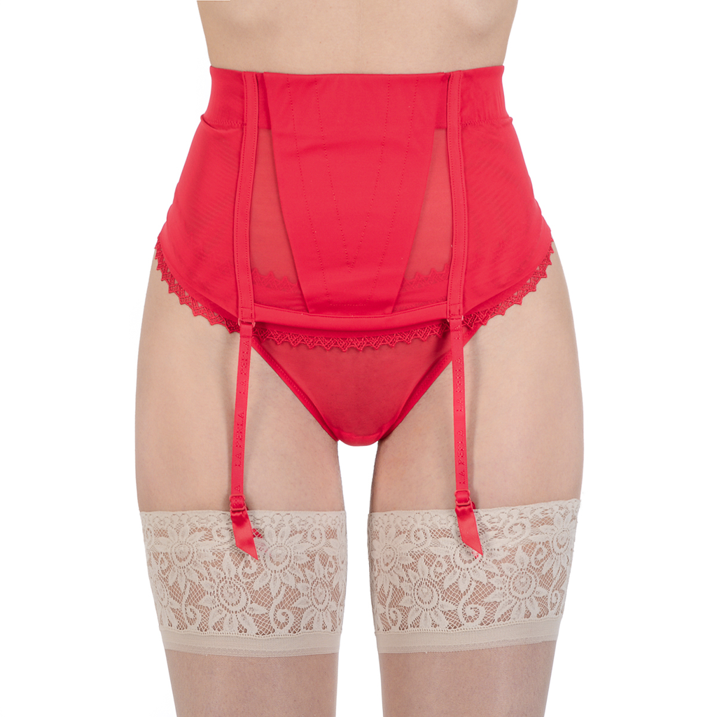 Liga La Perla para mujer Coral
