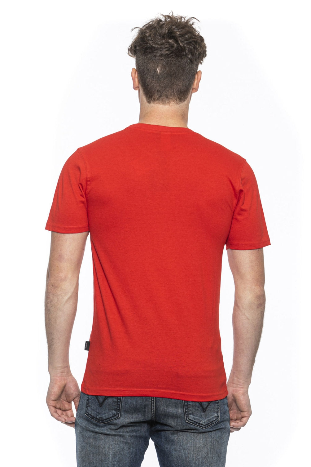 Camiseta Italia para hombre 19V69 roja TROY RED