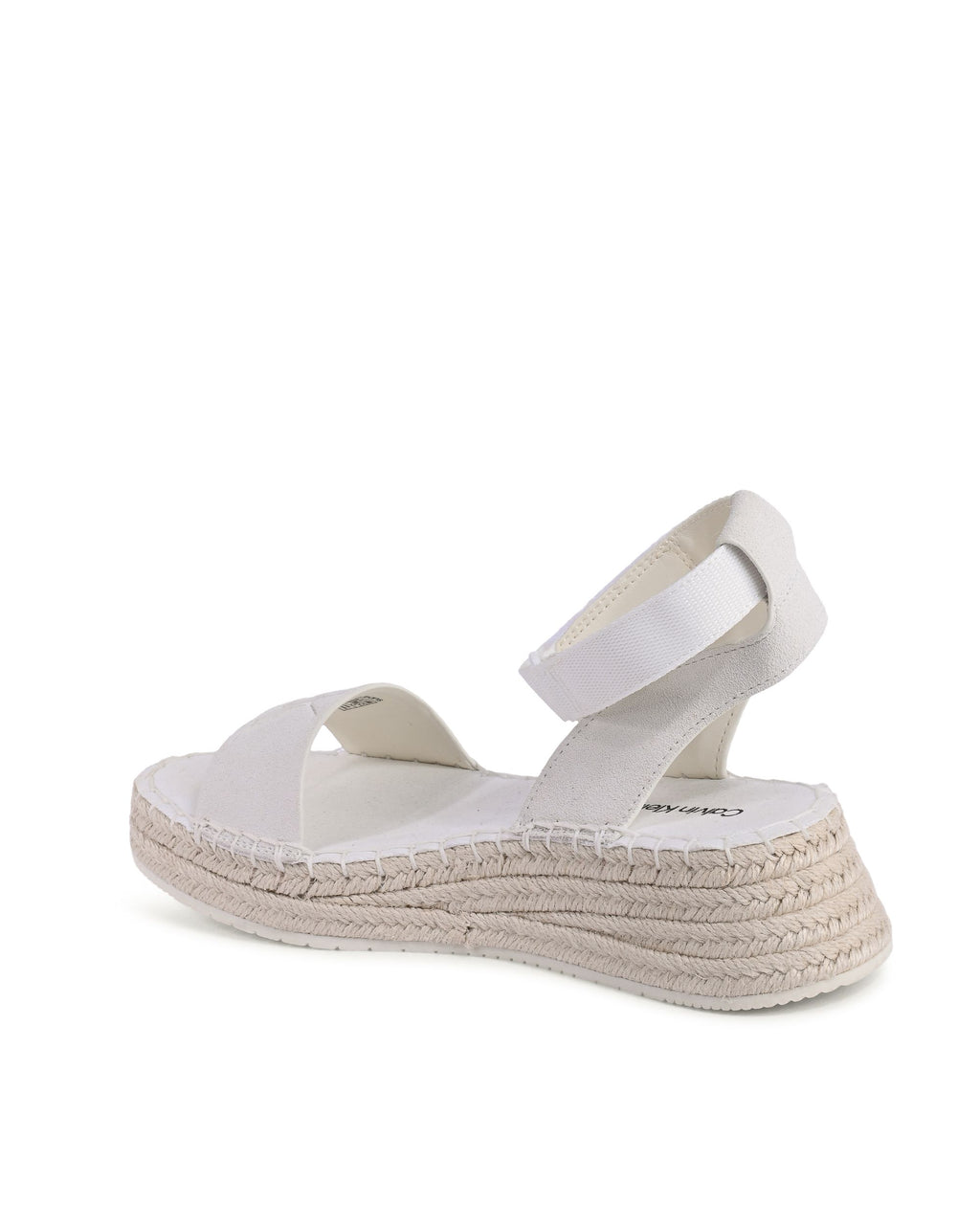 Calvin Klein - Sandalias de cuña para mujer, color beige, YW0YW009770F9
