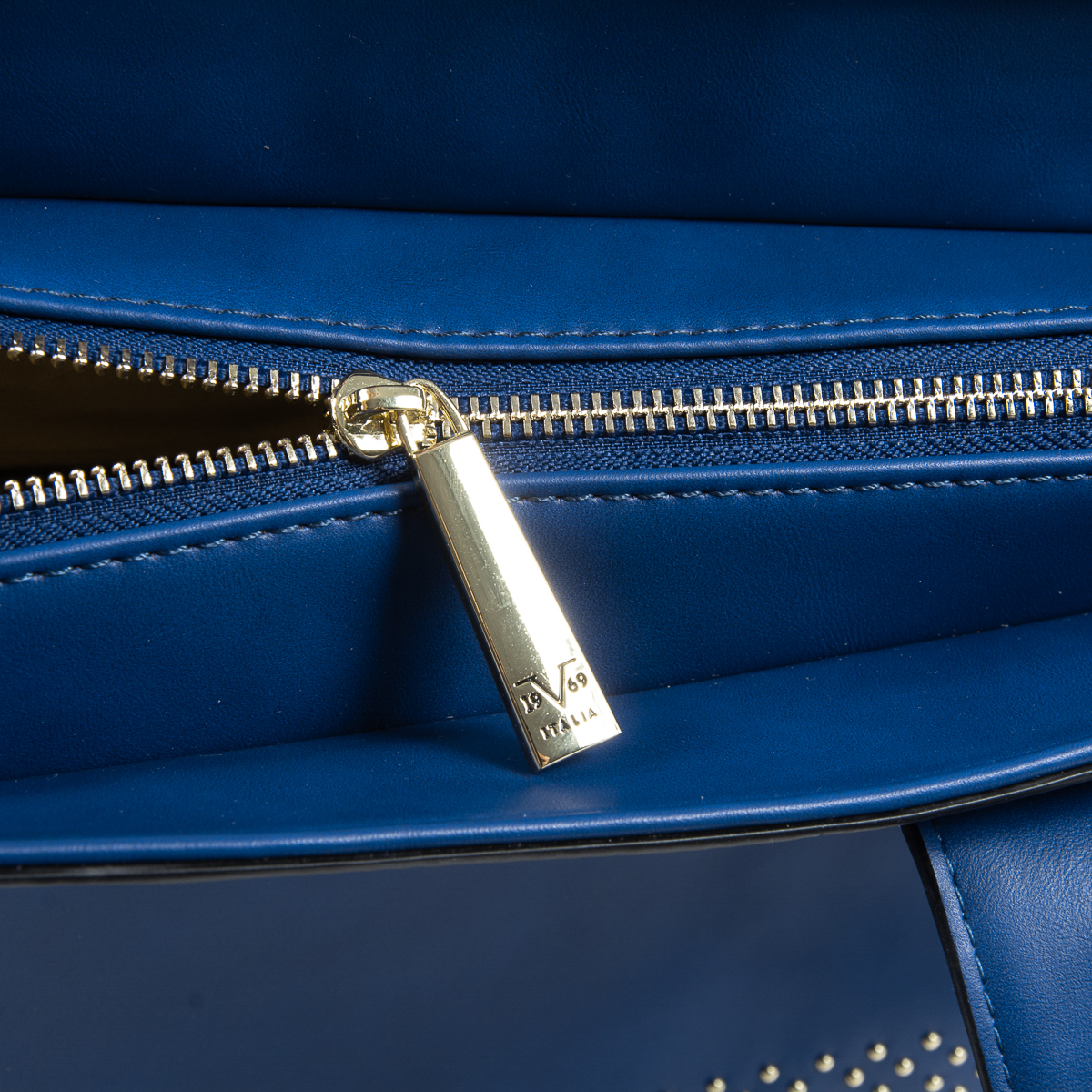 Bolso de mano para mujer V 1969 Italia Azul VERONICA