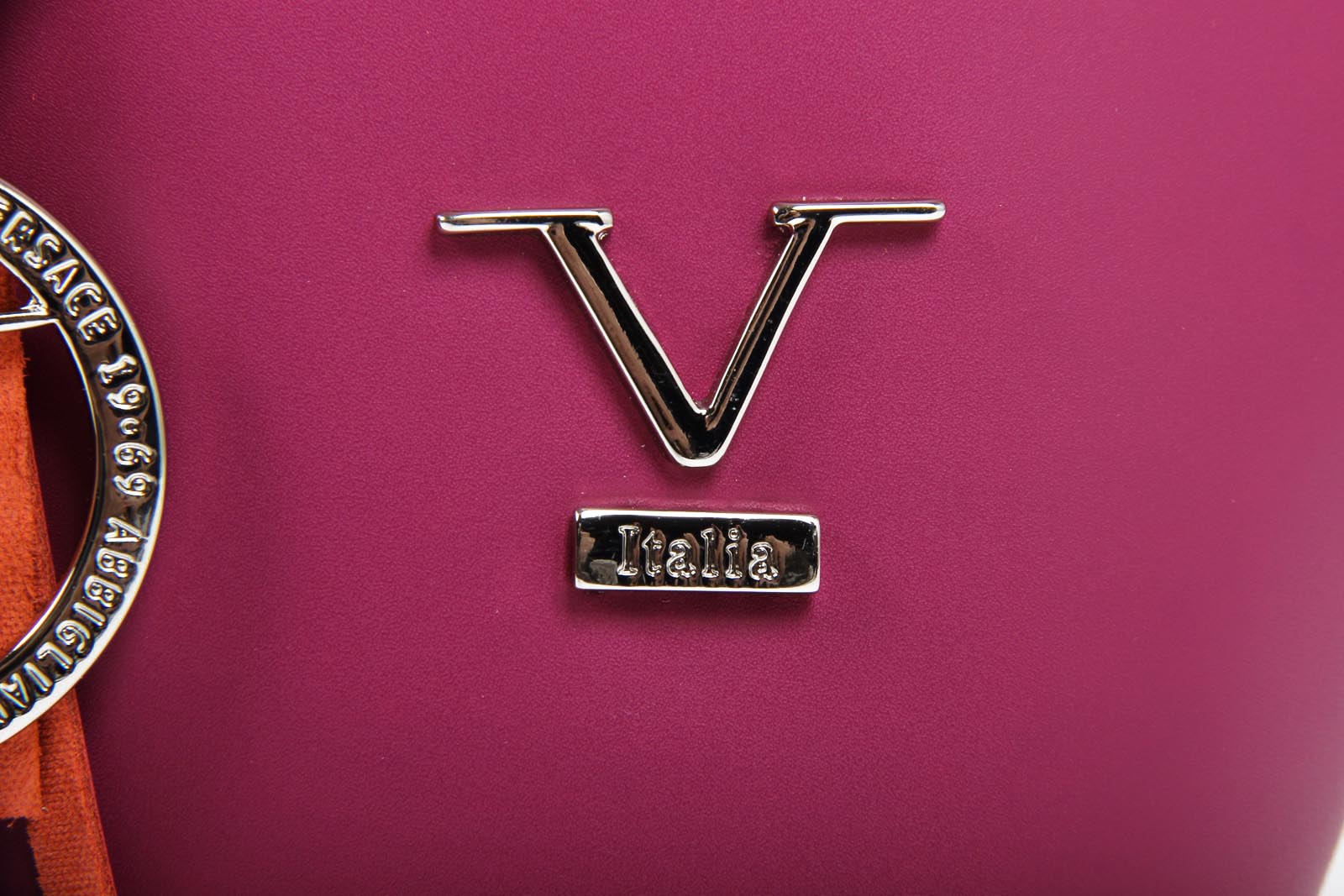 V 1969 Italia Bolso de mujer V002 RUGA FUXIA