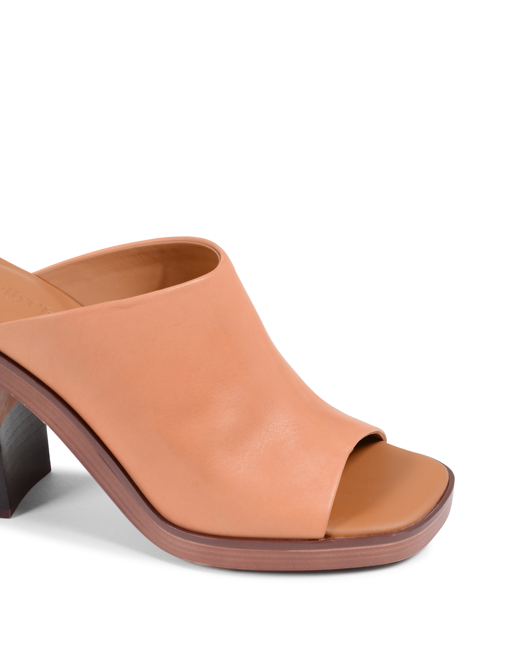 ChloÃ¨ Womens Mule Sandal Tan SB32041A SIERRA