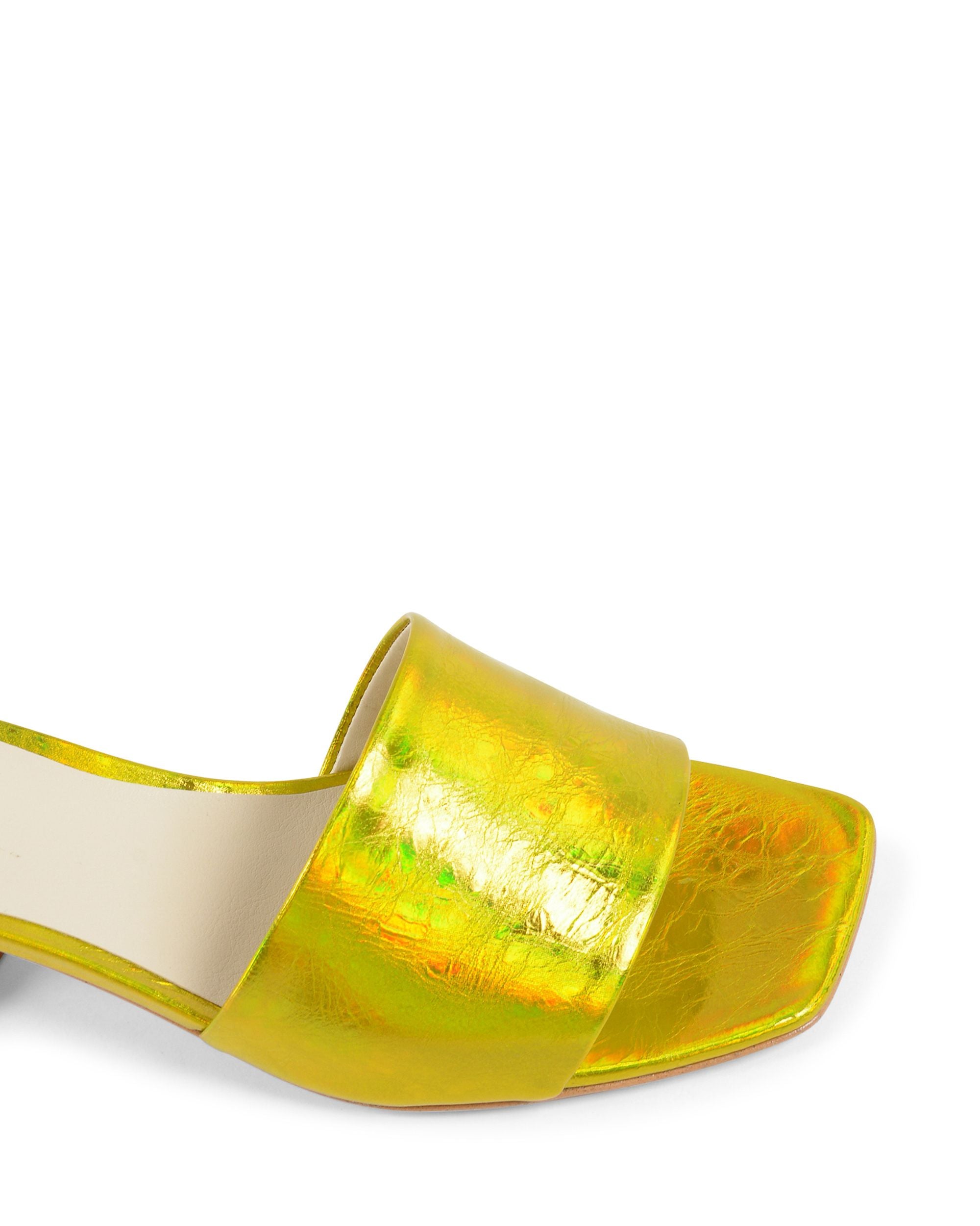 19V69 Italia Sandalia de mujer amarilla NEPER KID BOT. GIALLO