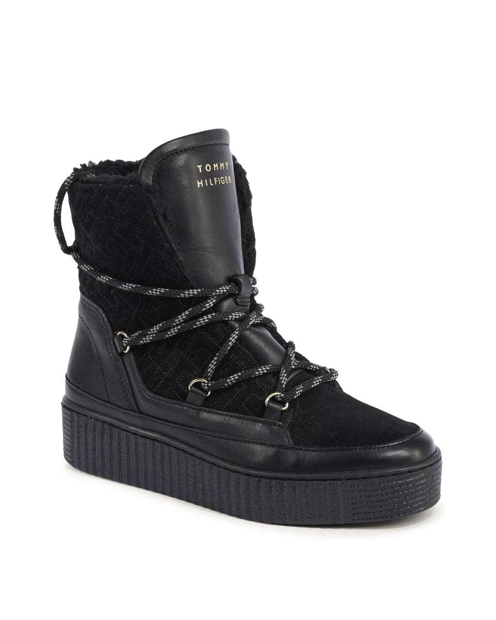 Botas Tommy Hilfiger para mujer NEGRAS FW0FW06852BDS