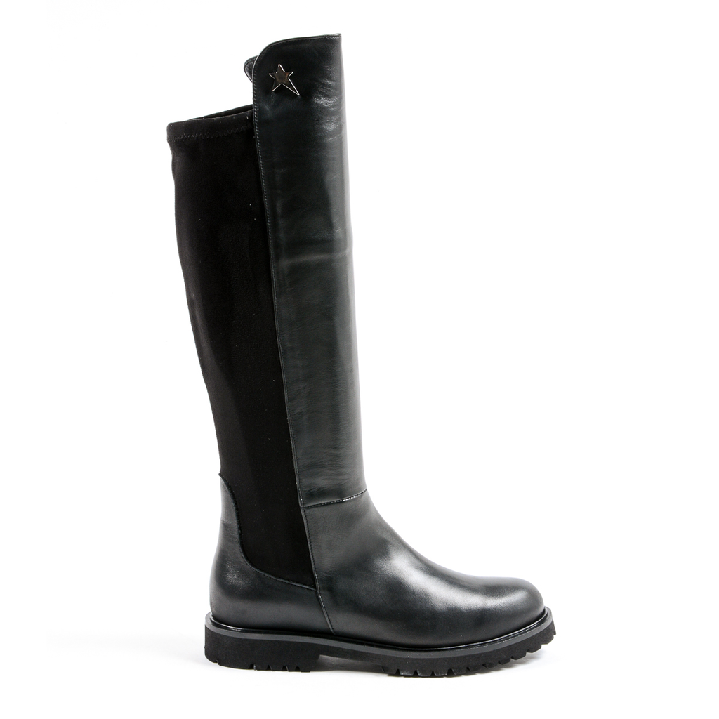 Andrew Charles Womens High Boot Black MILEY
