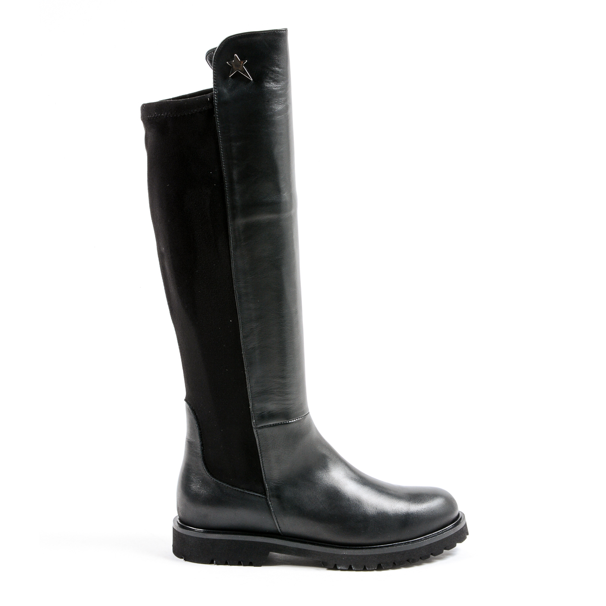 Andrew Charles Womens High Boot Black MILEY