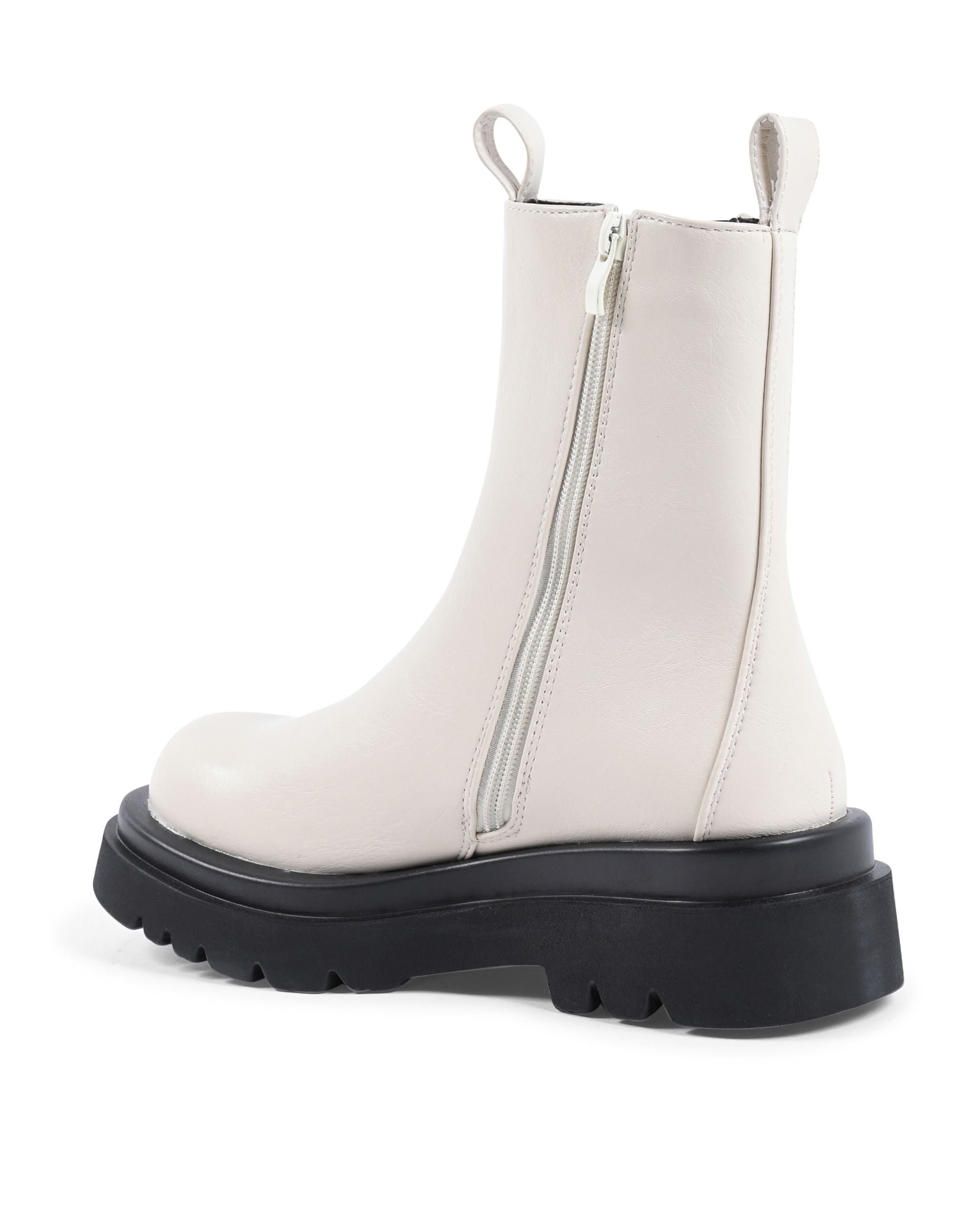 19V69 Italia Botines para mujer Beige N21-9 BEIGE