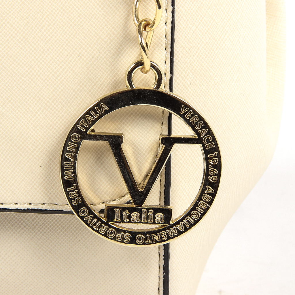 V 1969 Italia Womens Handbag Beige PRISCILLA