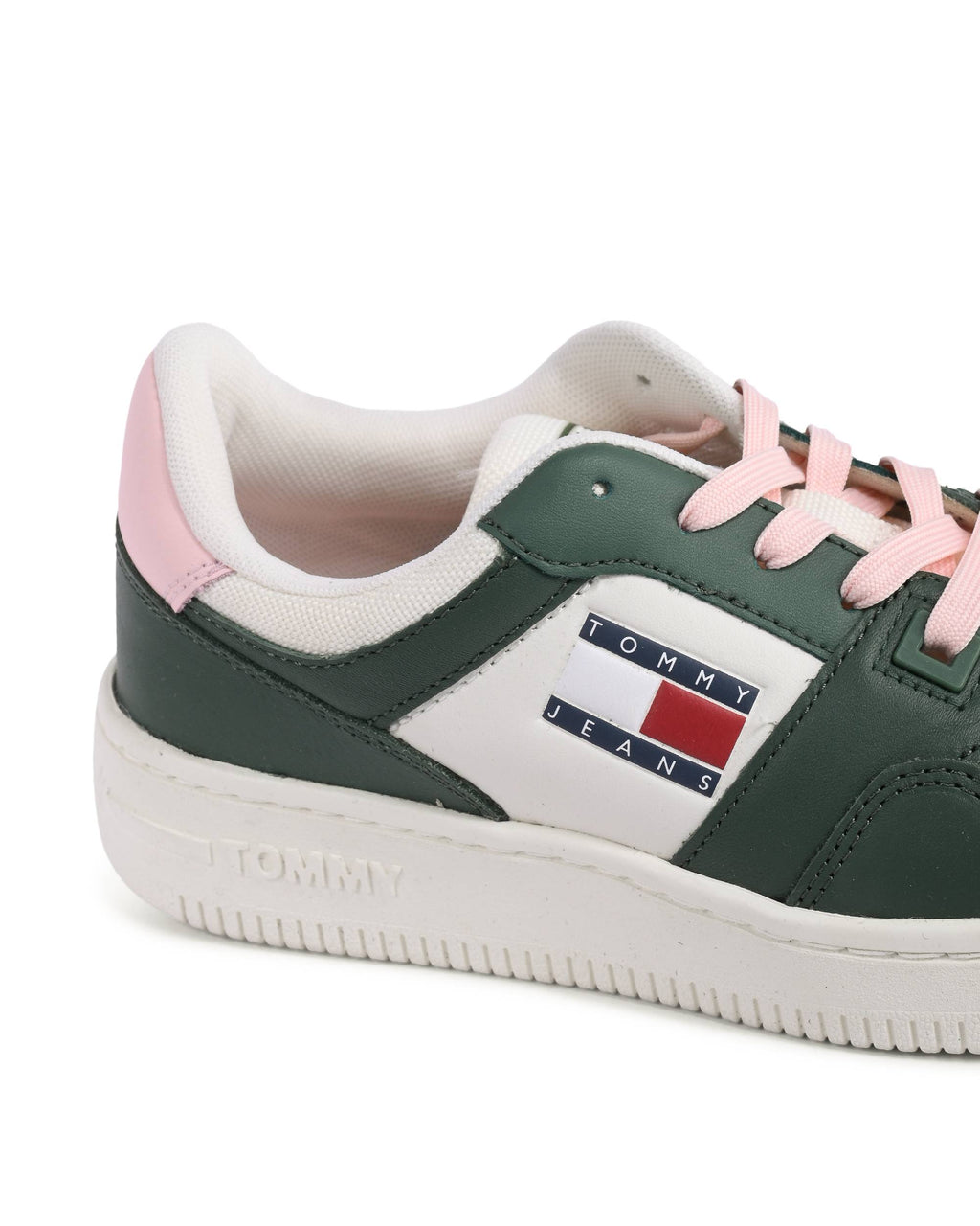 Zapatillas Tommy Hilfiger para mujer, color verde, EN0EN02204MBG