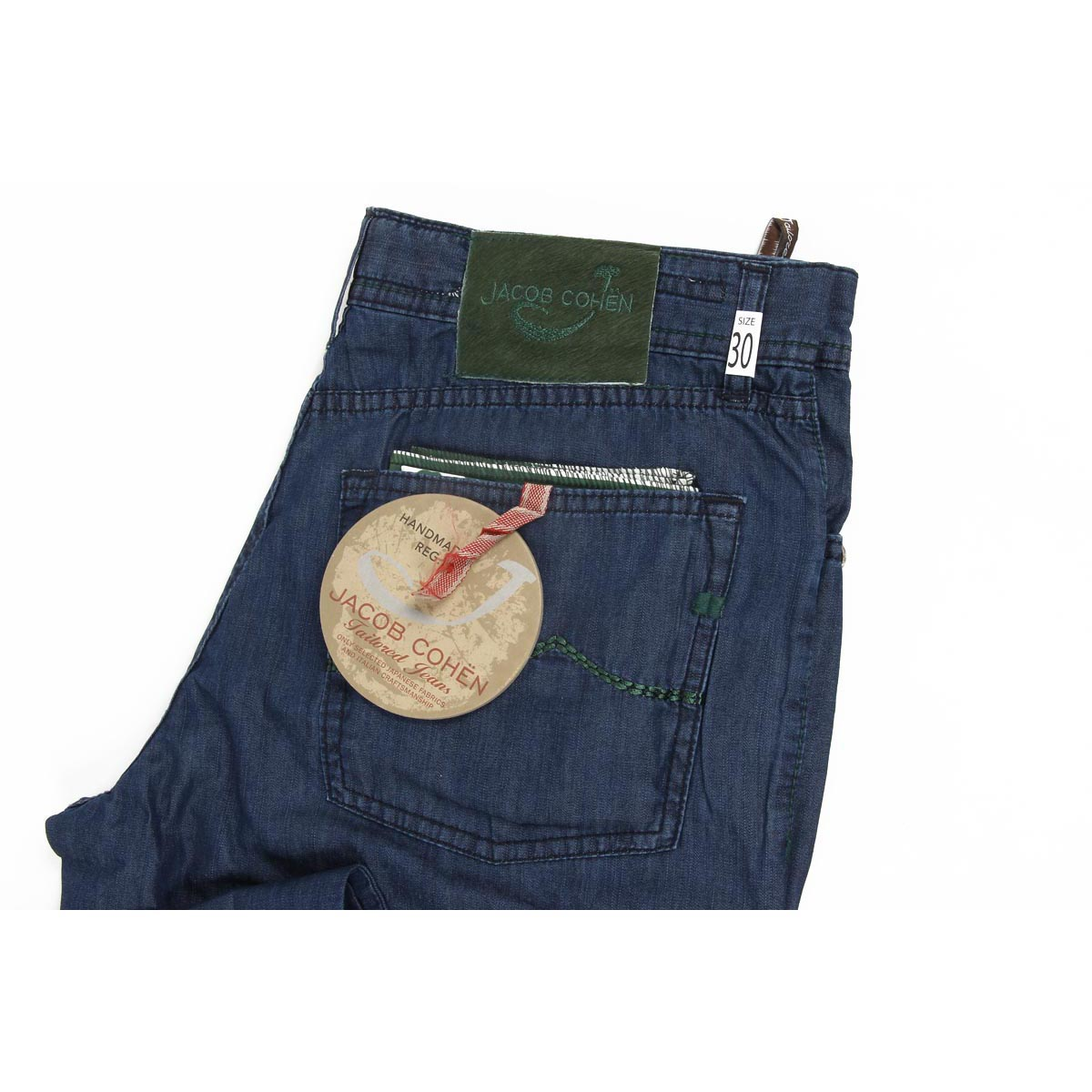 Pantalones para hombre Jacob Cohen J688 POWER D BLUE