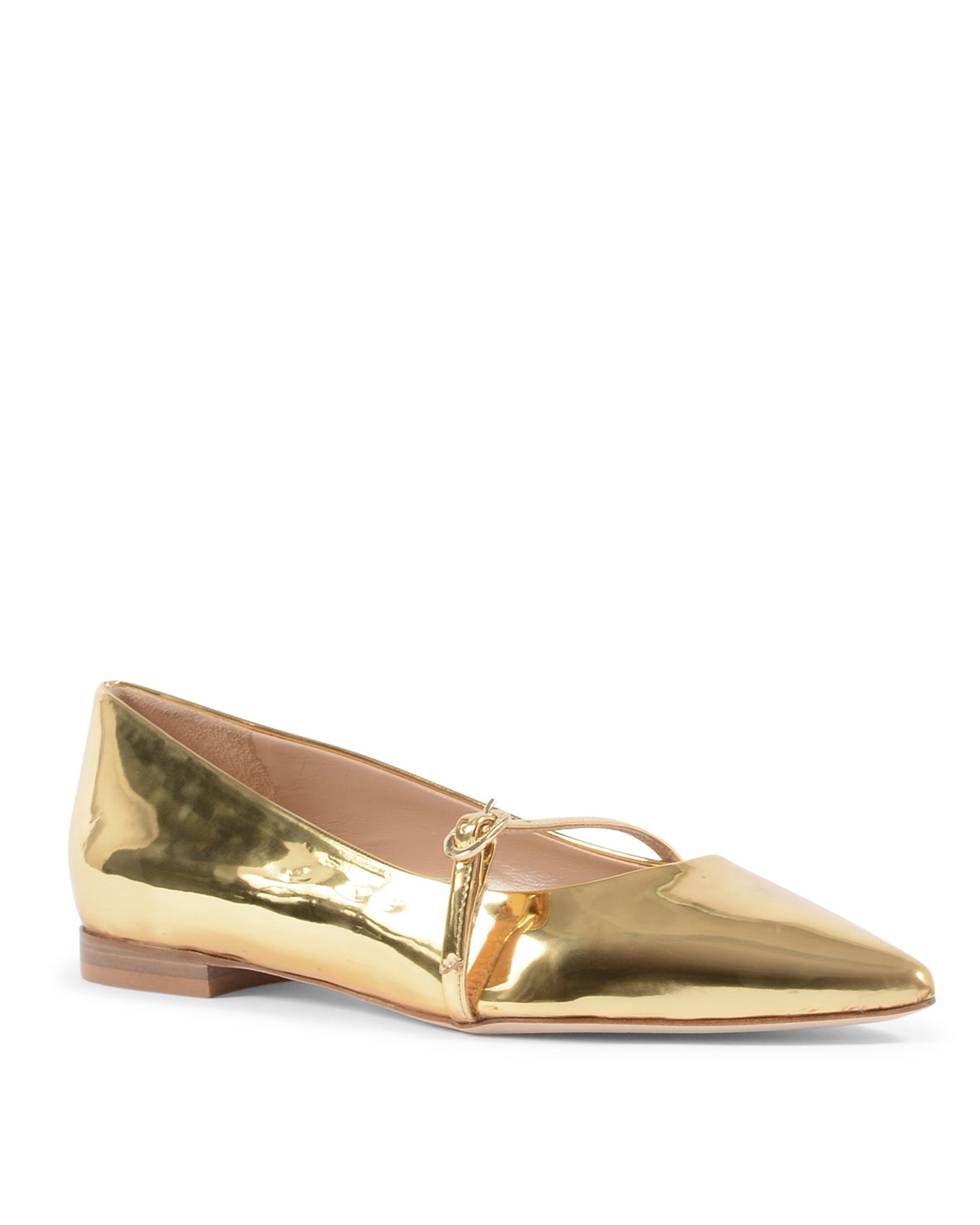 Mary Janes Rock Mirrored - Dorado
