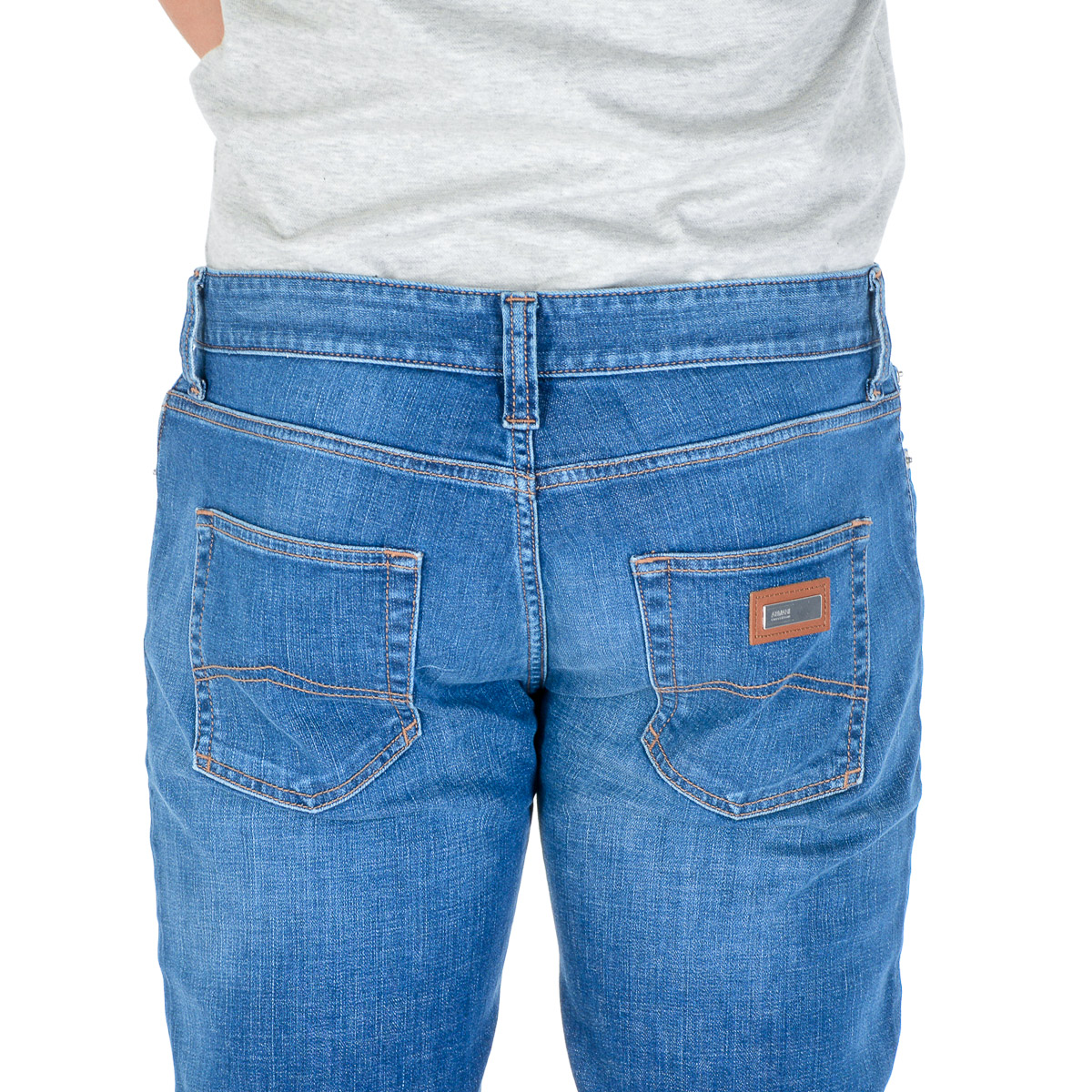 Armani Collezioni Mens Jeans Light Blue