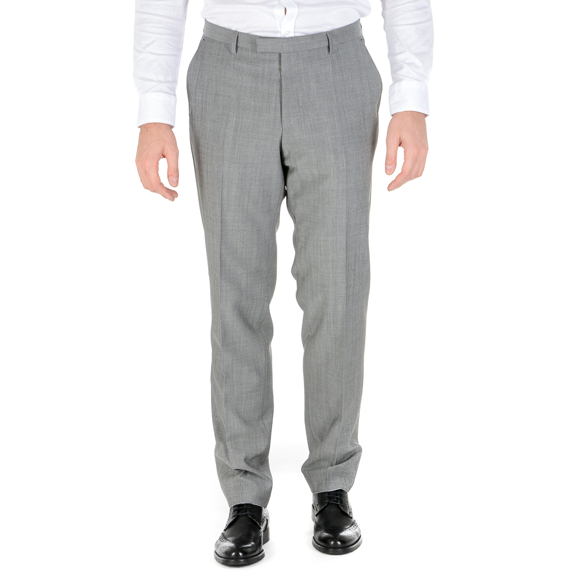 Pantalones Hugo Boss para hombre gris LEENON