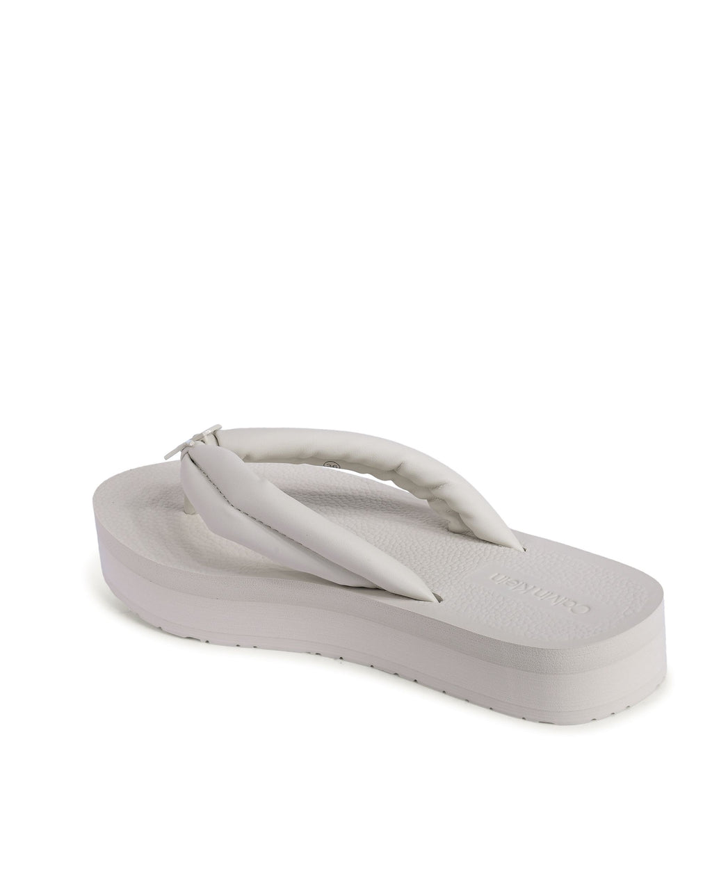 Chanclas Calvin Klein para mujer en beige HW0HW02063ACG