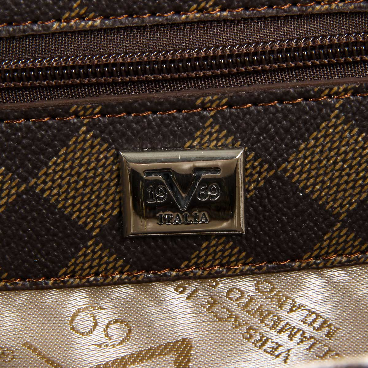 V 1969 Italia Bolso Hombre V1969014 CAFÉ TABA