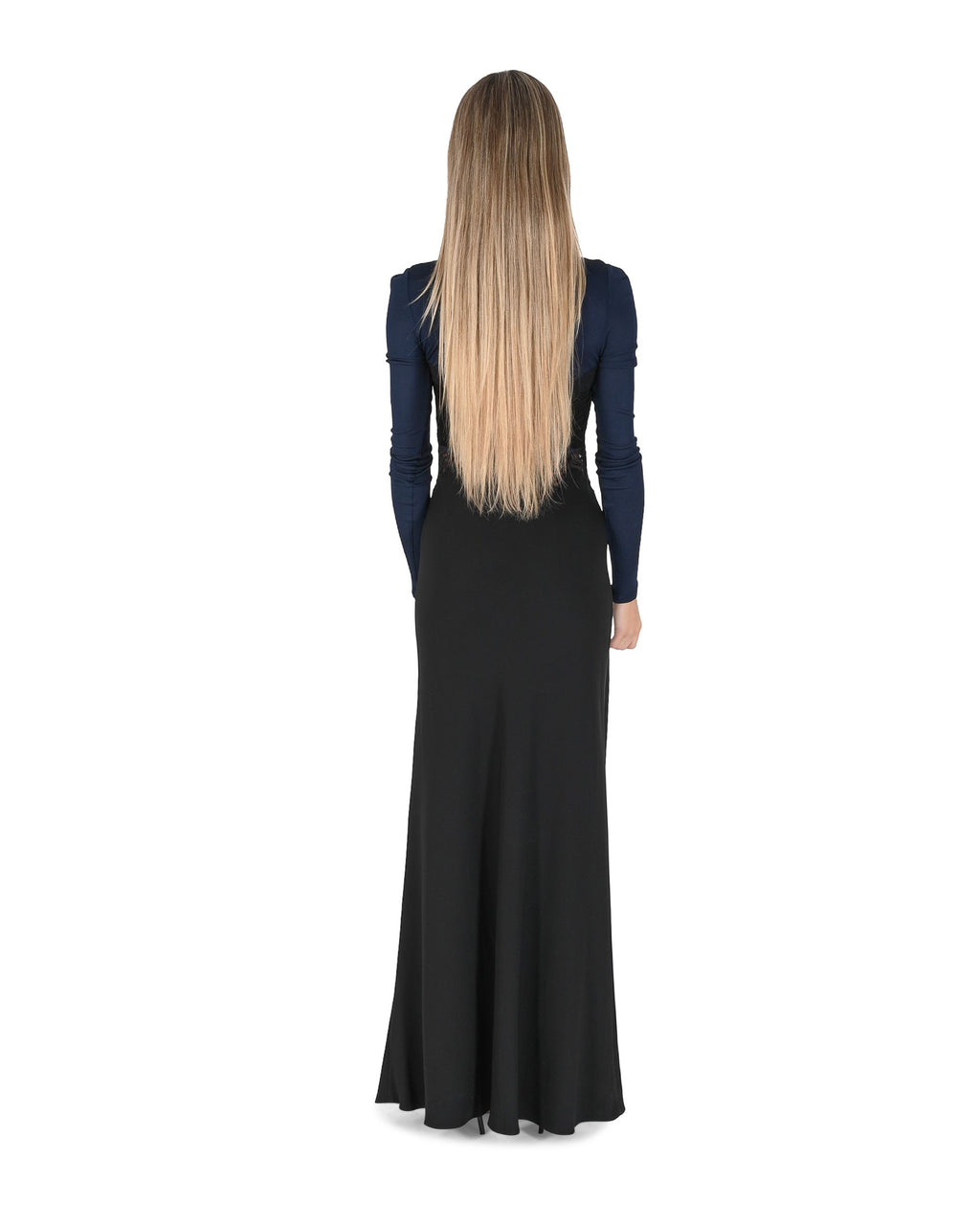 Vestido Christopher Esber para mujer 24033117 AZUL/NEGRO 5B2