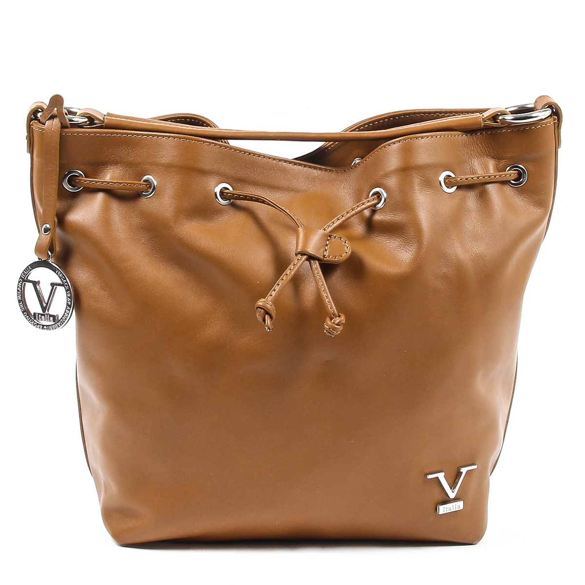 Bolso de mano para mujer V 1969 Italia V005-S SOFT CUOIO