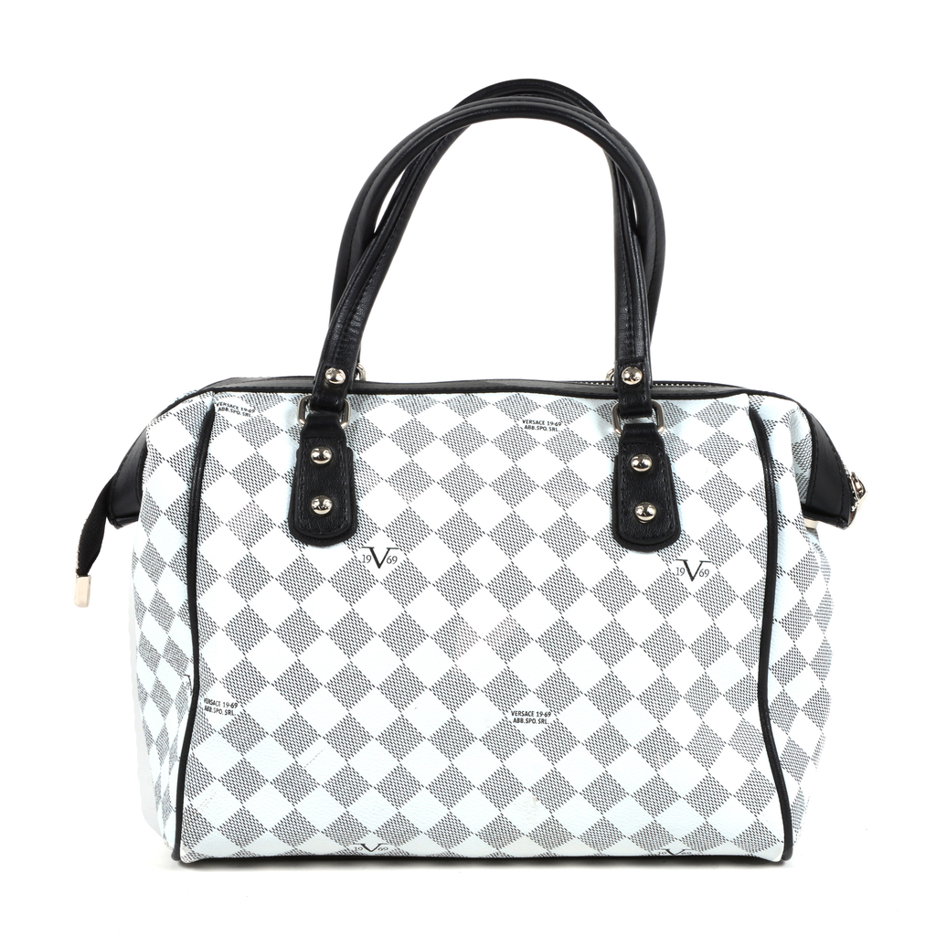 V 1969 Italia Womens Handbag White MONTERRY