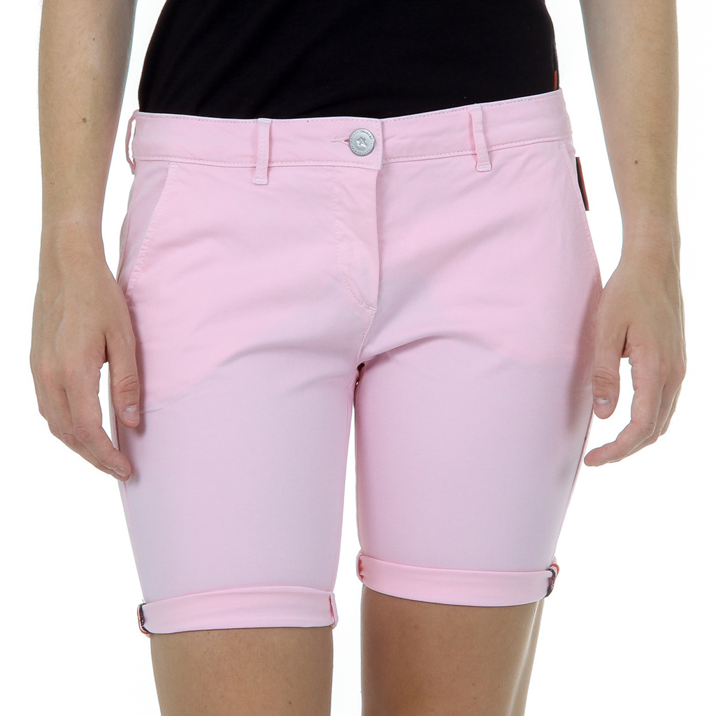 Pantalones cortos Andrew Charles para mujer, color rosa, SAFIA