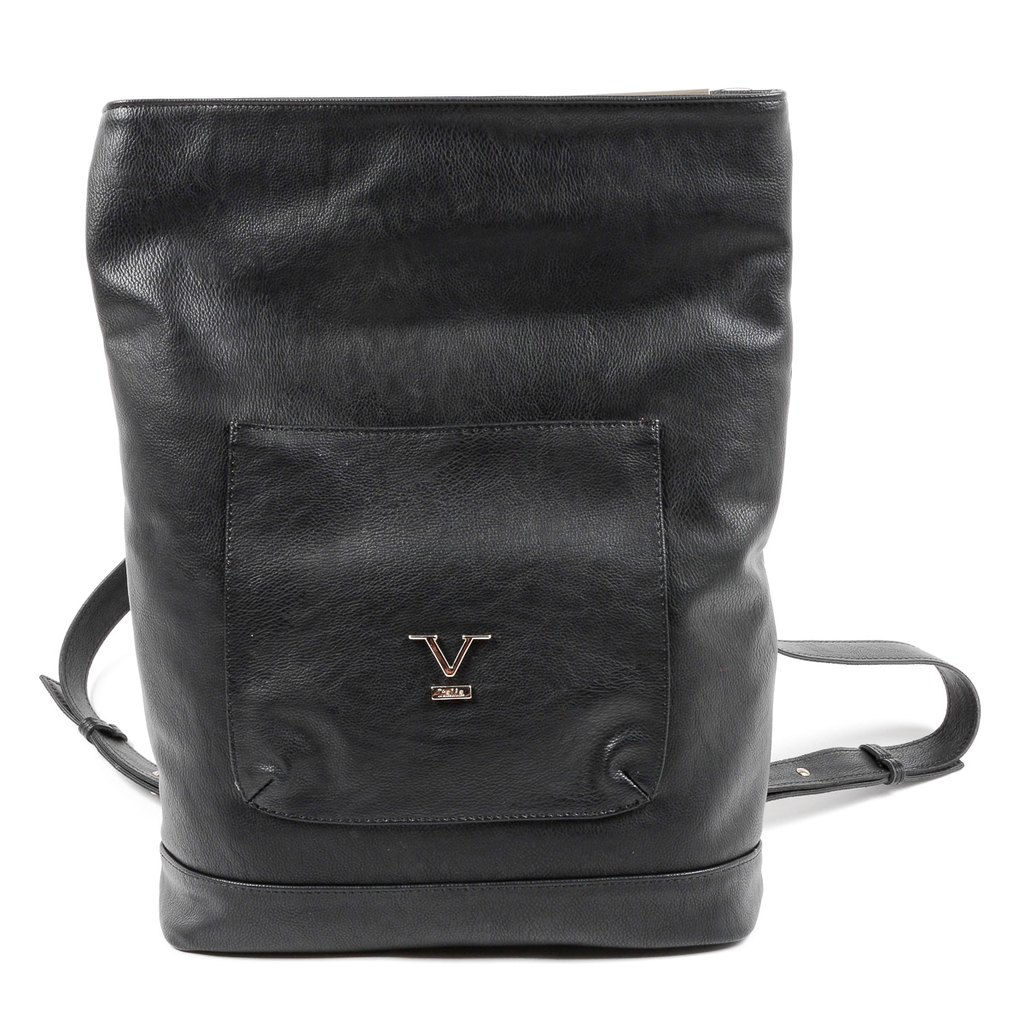 V 1969 Italia Womens Handbag Black STEFANY