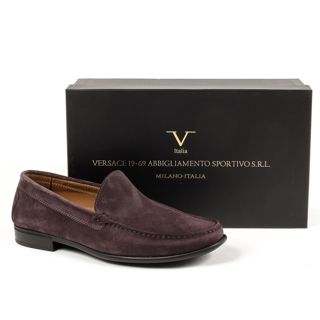 Mocasines V 1969 Italia para hombre, color marrón, STEFAN