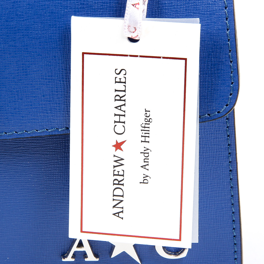 Andrew Charles Womens Handbag Blue MELODY