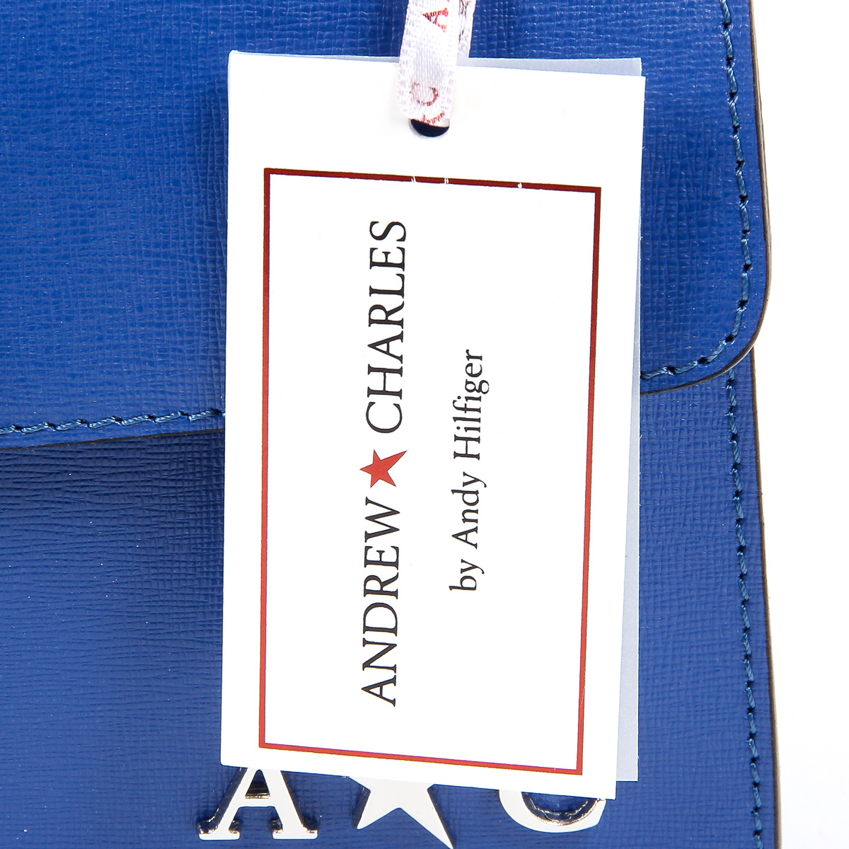 Andrew Charles Womens Handbag Blue MELODY
