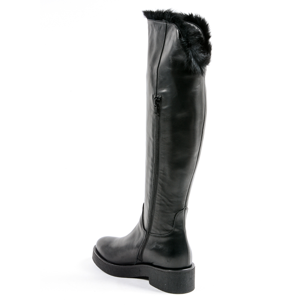 Andrew Charles Womens High Boot Black SUZI