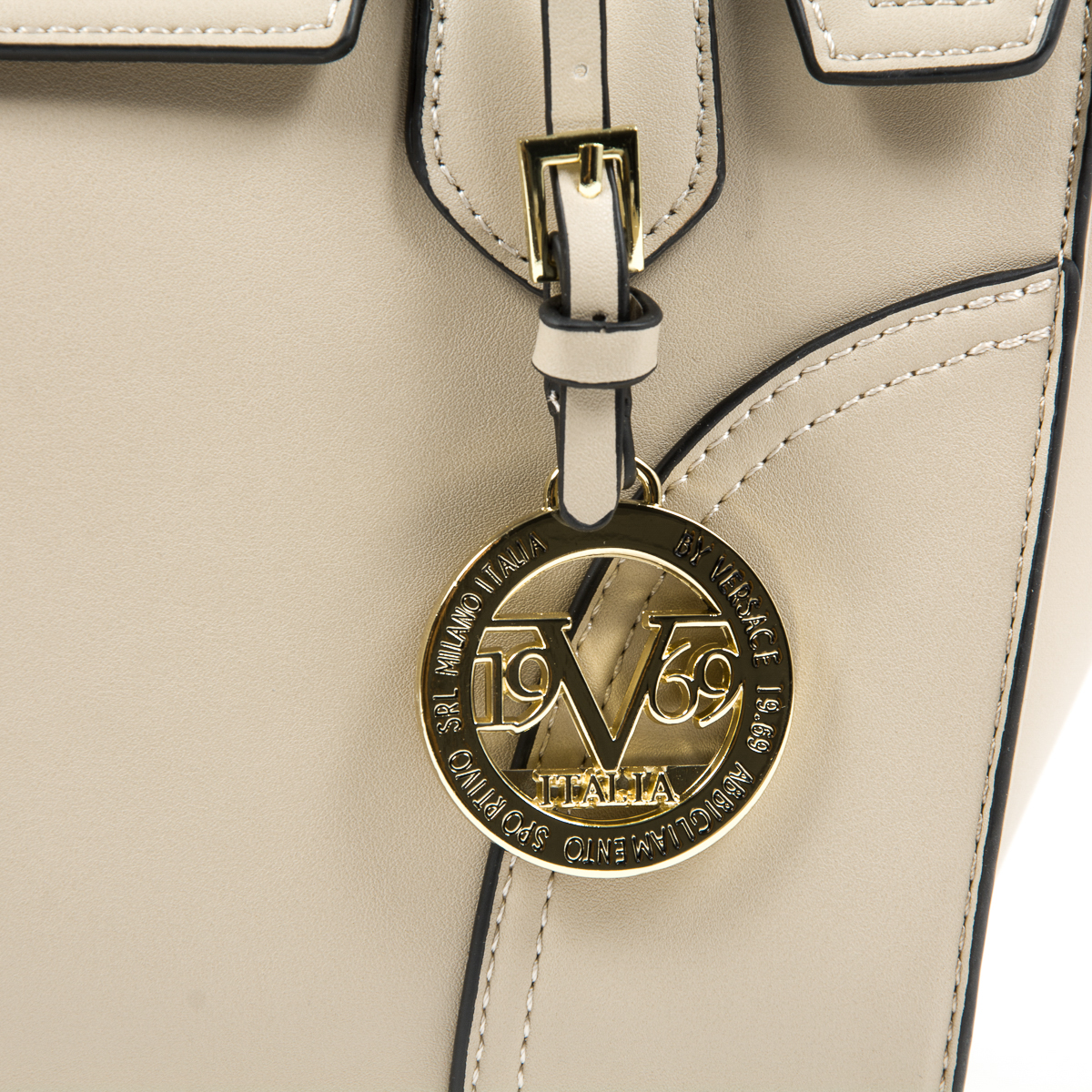 Bolso de mano para mujer V 1969 Italia Beige SALLY