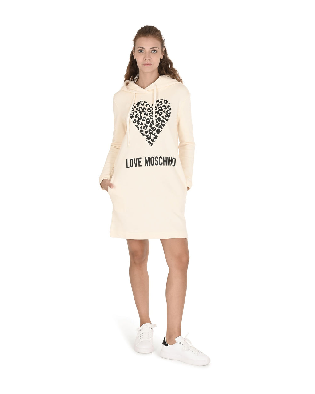 Vestido de mujer Love Moschino W 5 B19 05 M 4055 A34 CREMA BLANCO