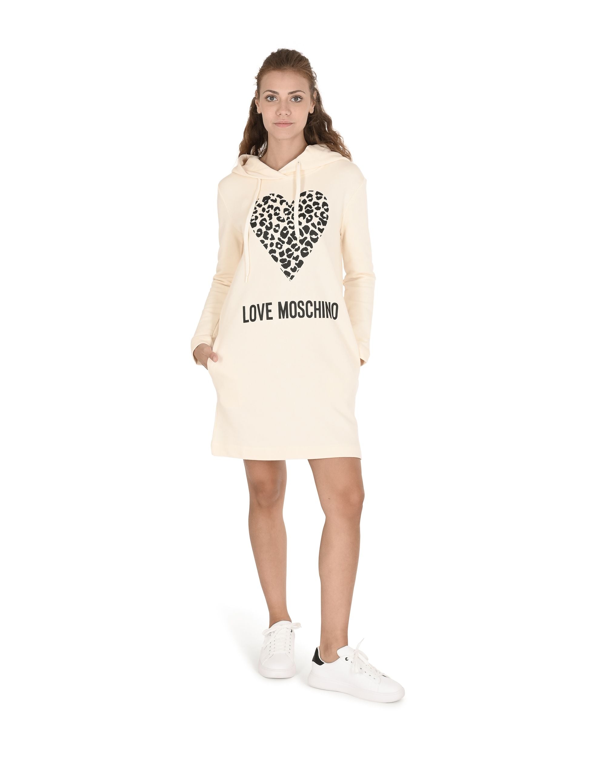 Vestido de mujer Love Moschino W 5 B19 05 M 4055 A34 CREMA BLANCO