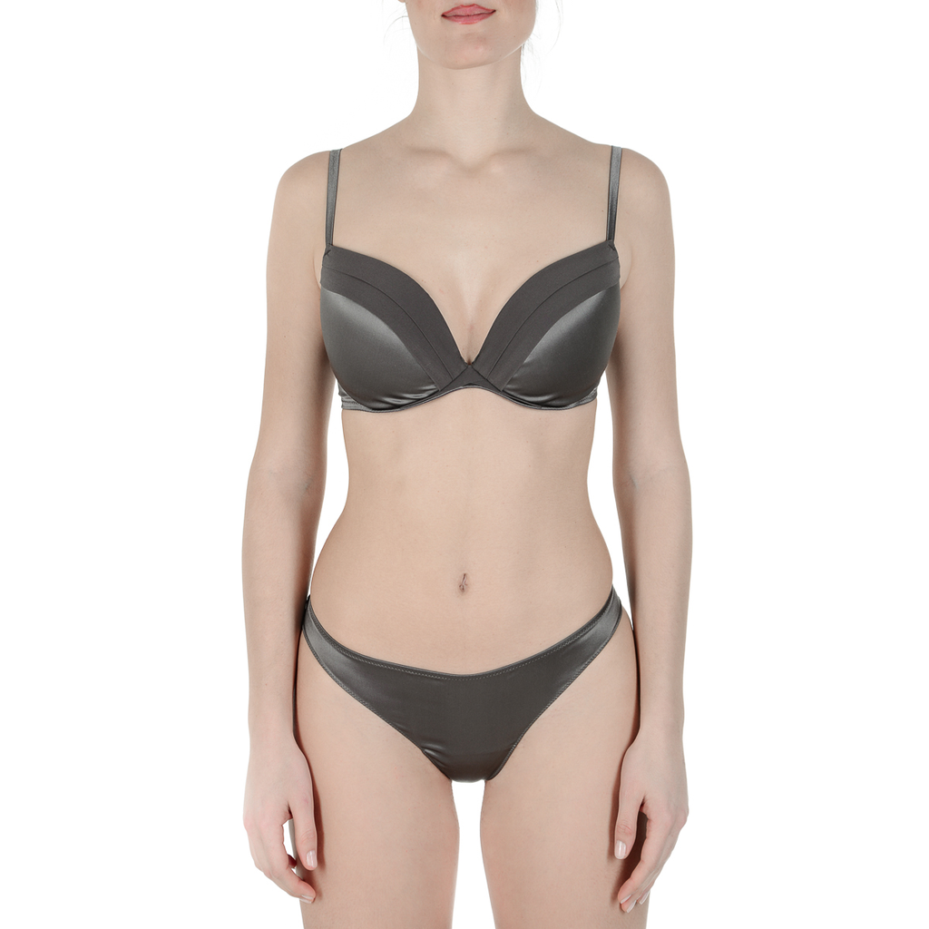 La Perla Top Womens Slip Dark Grey