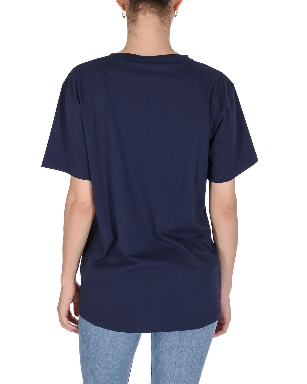 19V69 Italia Womens Long T-Shirt VSC1WTS02 NAVY