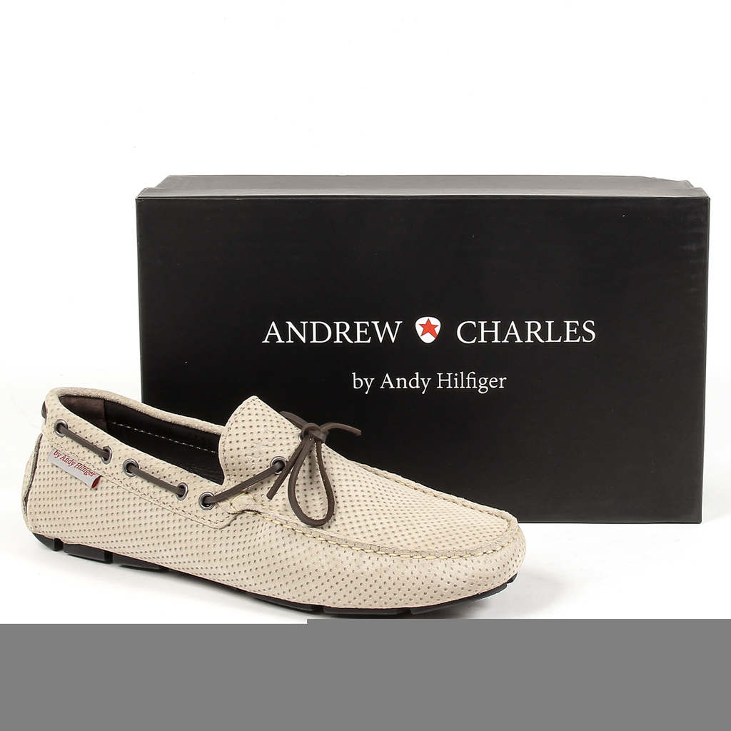 Mocasines Andrew Charles para hombre beige OTTO