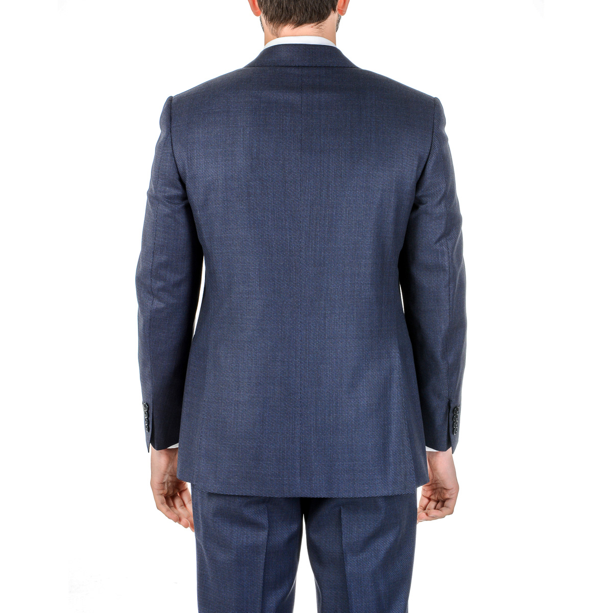 Canali Mens Suit Long Sleeves Blue