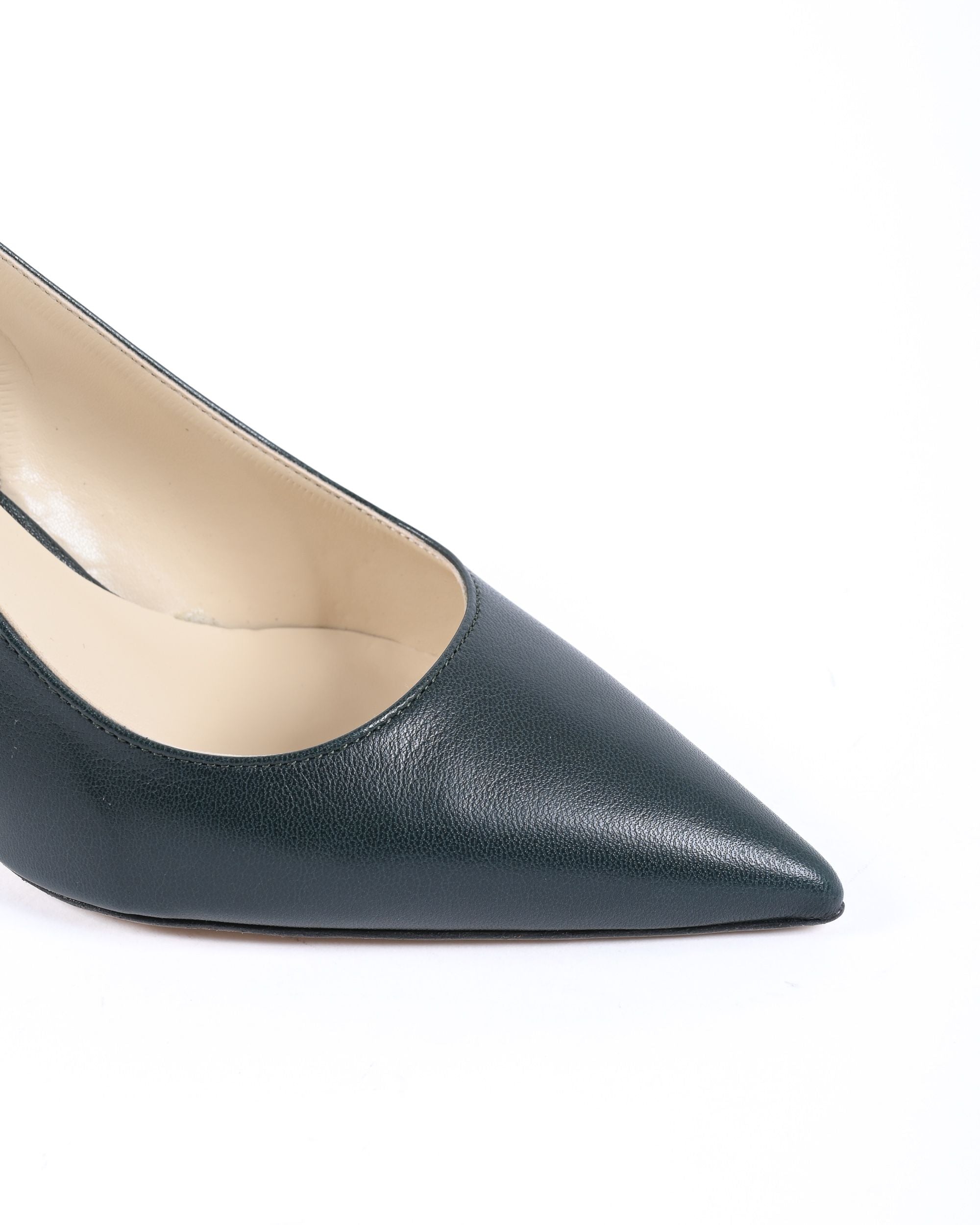 19V69 Italia Sandalia de tacón para mujer Verde oscuro CHA65 VERDE MÁRMOL