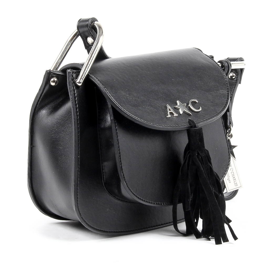 Bolso de mano para mujer Andrew Charles JOURNEY negro