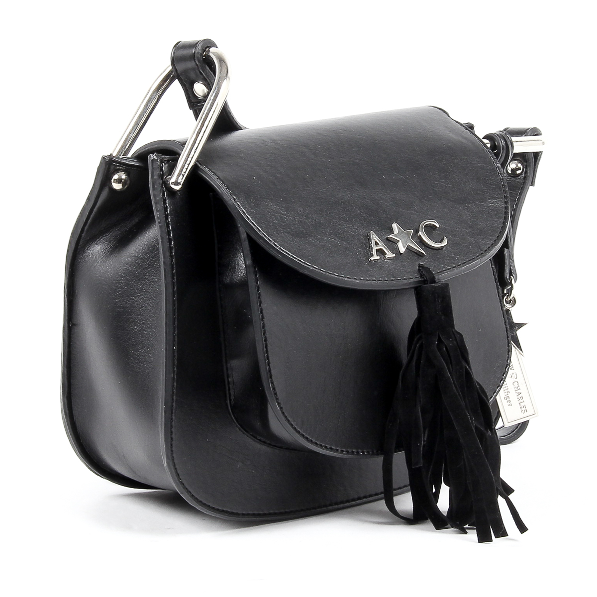 Bolso de mano para mujer Andrew Charles JOURNEY negro