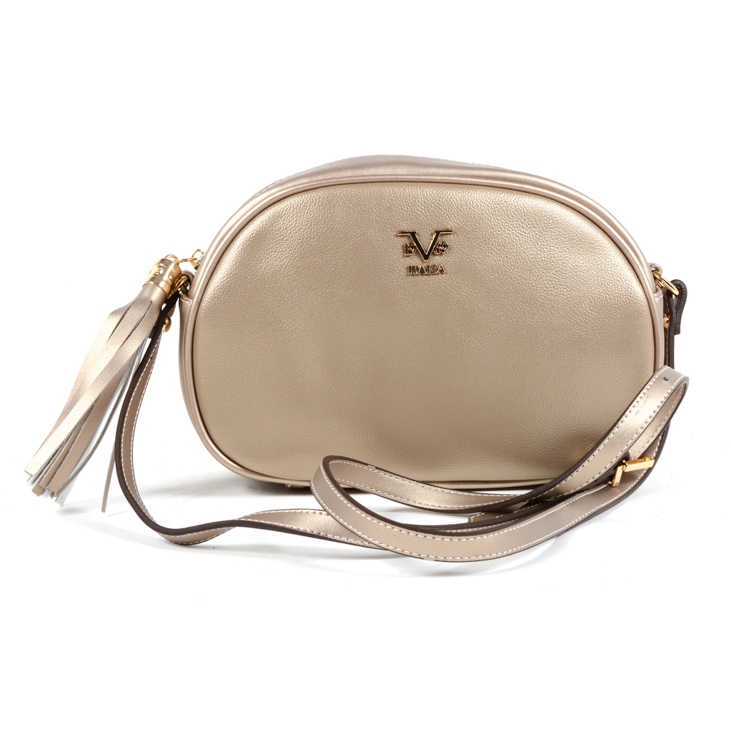 V 1969 Italia Womens Handbag Gold MALTA