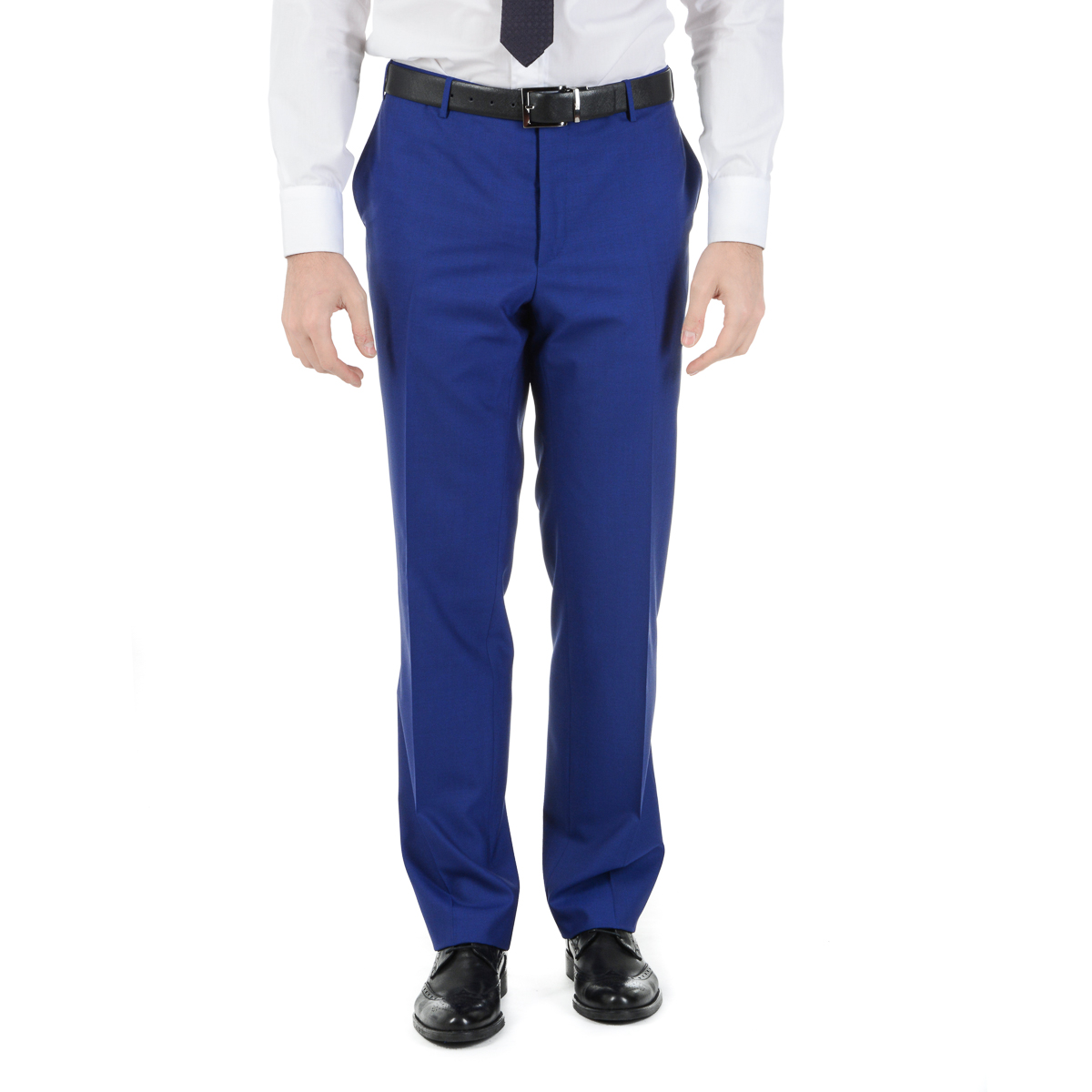 Corneliani Mens Suit Long Sleeves Blue Super 160's