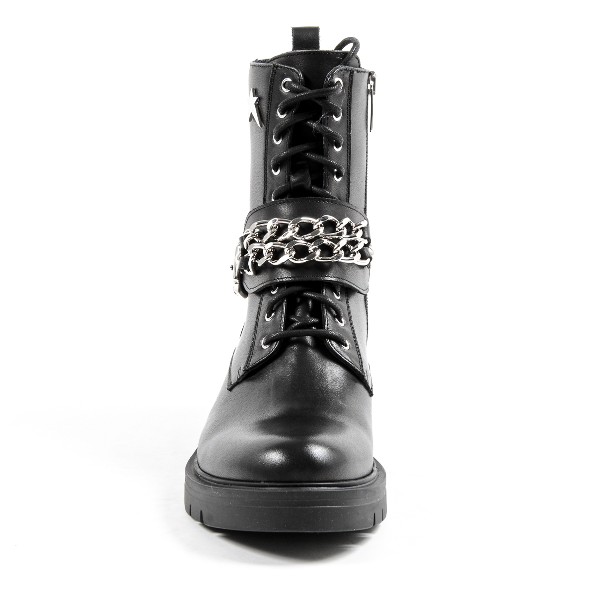 Andrew Charles Womens Short Boot Black AMY
