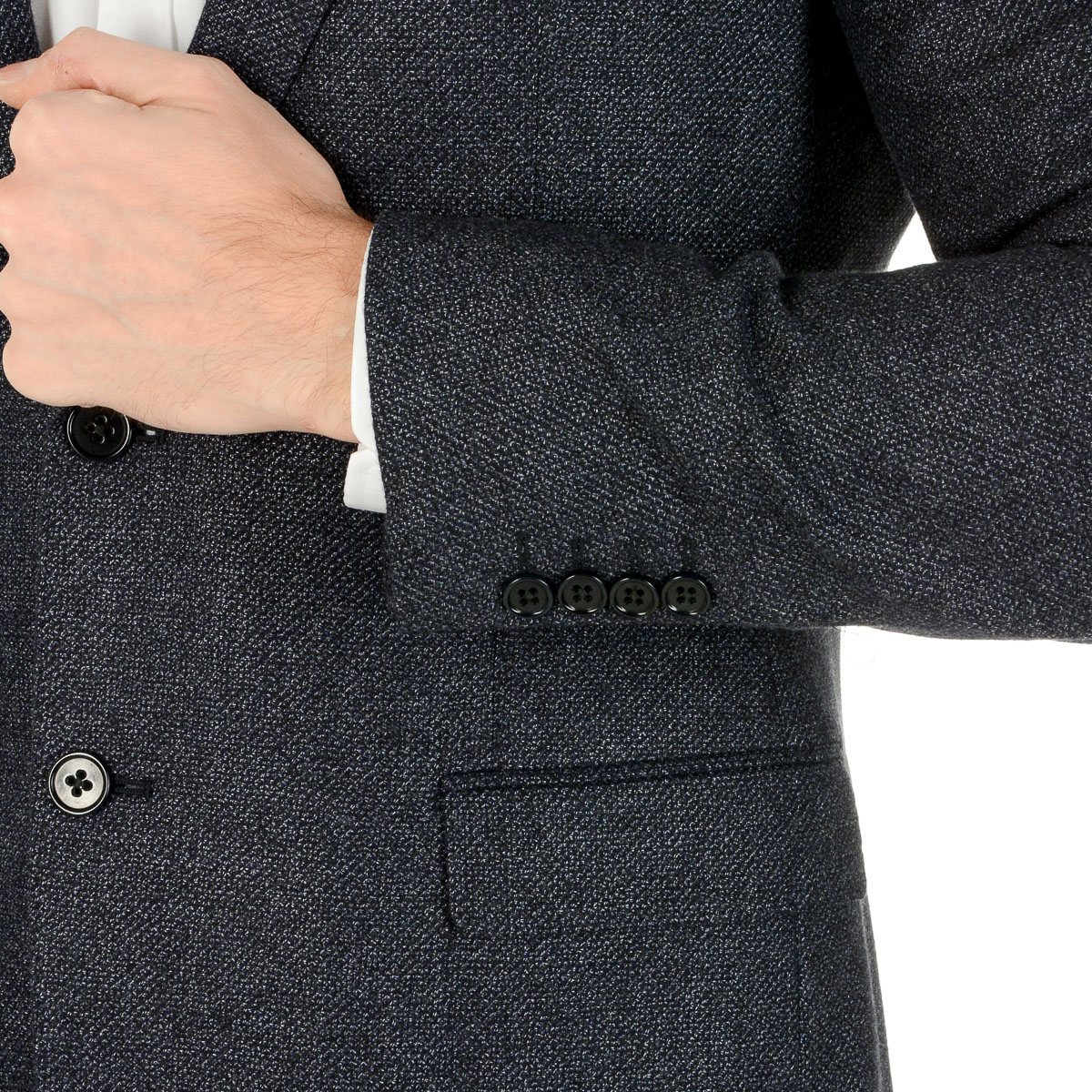 Armani Collezioni Mens Jacket Dark Blue