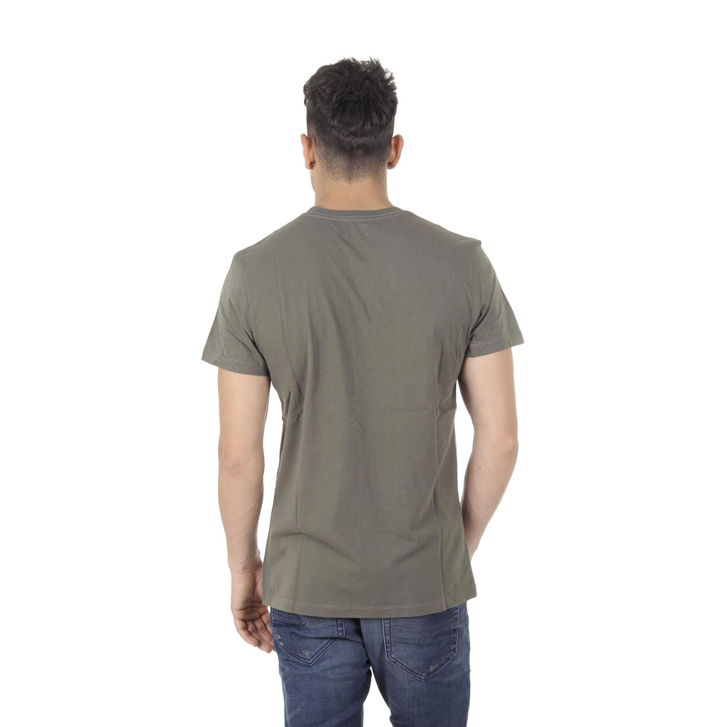 Diesel Mens T-Shirt Short Sleeves Round Neck 00SC4C R091B 51F T-HITA SINGLE JERSEY-RAGS