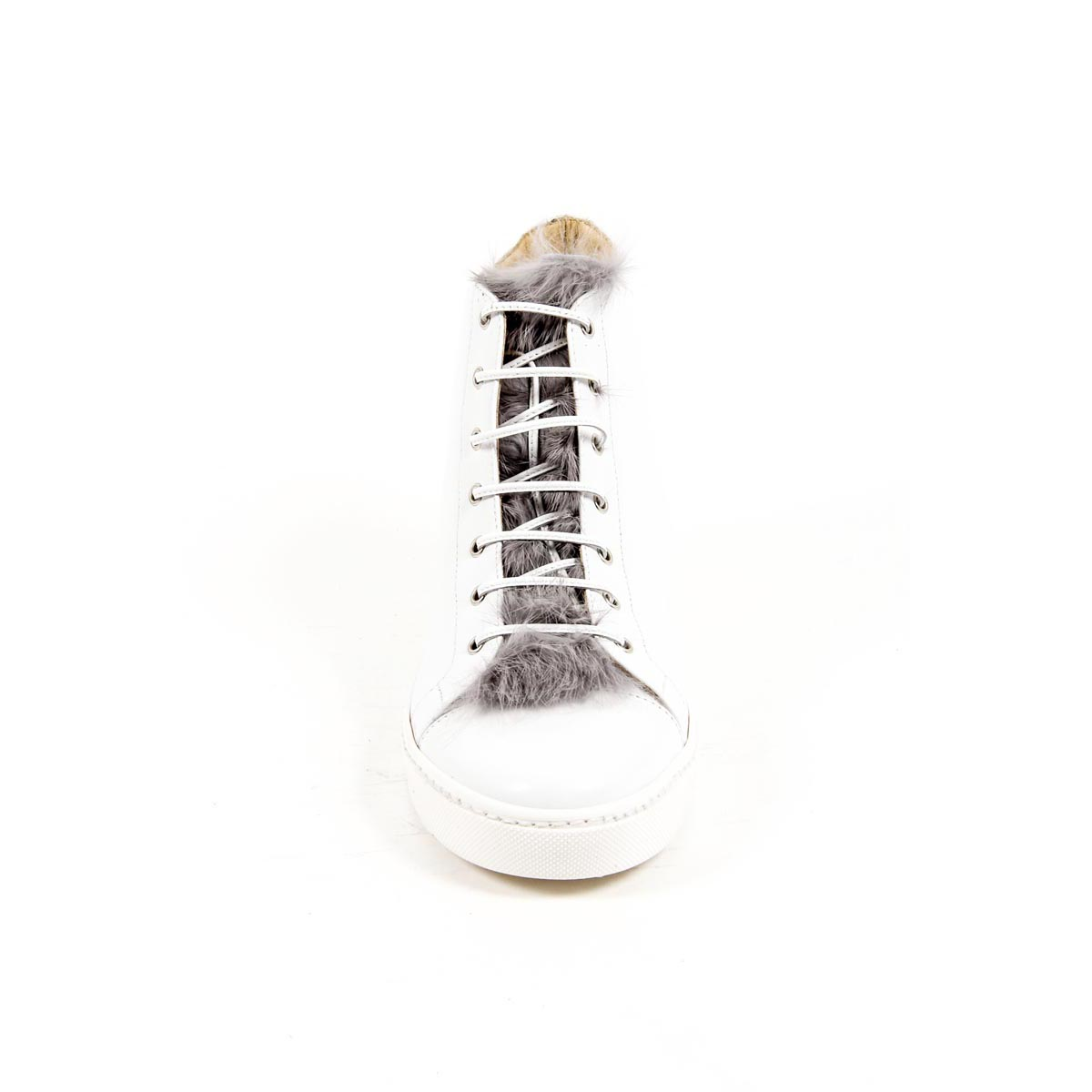 V 1969 Italia Zapatillas altas para mujer 312070 NAPPA BIANCO
