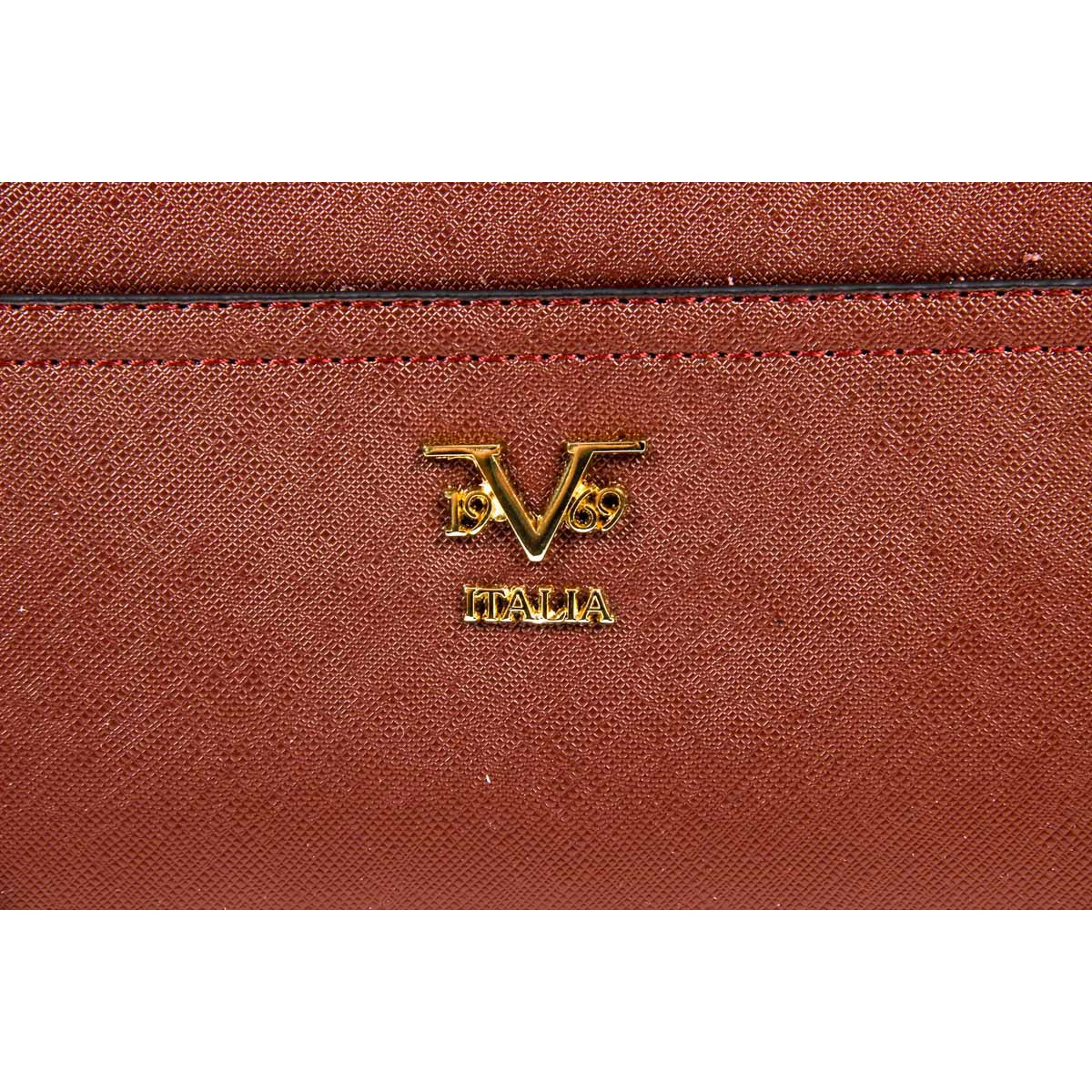 Bolso de mano para mujer V 1969 Italia V1969013 ROJO CLARET